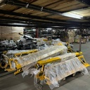 Mesin Perata Jalan Cor Beton Truss Screed Gasoline 4.5Meter Semen Concrete Vibrator Machine Honda