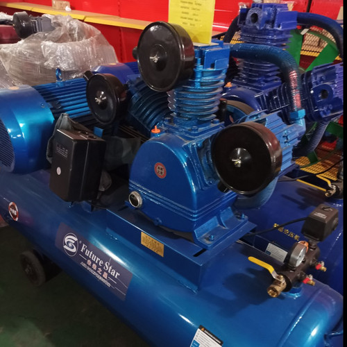 Kompresor Piston Angin Udara 15HP 11KW Air Compressor Oiless Silent Portable Basic Mini Listrik Tanpa Oli