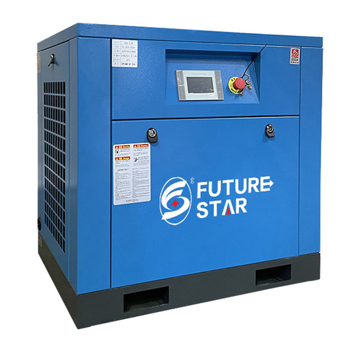 Kompresor Pengering Angin Udara Air Compressor Screw Inverter 7.5KW 10HP 8 Bar/10 Bar