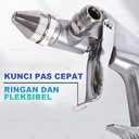 Pistol Semprot Mobil K3 150ML 0.5Mm Nosel Dinding Semprotan Sikat Udara Spray Gun Alat Semprot Portabel Gravitasi Cat Tabung Atas Mini Airbrush Air Brush Paint Alloy Painting Sprayer Tool for Cars & House DIY Painting