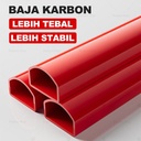 Tangga Lipat Aluminium Teleskopik 6.2m 5..2m 4.4m Single Double Telescopic Ladder Portable 5 Meter Portabel Alat Re novasi Rumah 6/7/10/12/15 layer