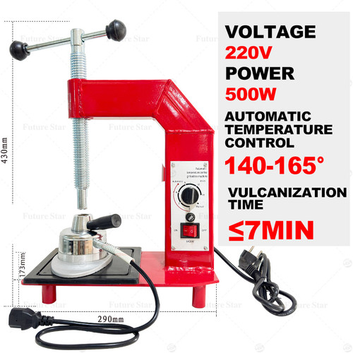 Jual Mesin Tambal Ban Elektrik / Alat Tambal Ban Listrik Kompor / Automatic Tire Press Machine Tiptop / Kit Alat Perbaikan Otomatis / Tire Auto Repair Vulcanizing Machine Vulcanizer Kit - Top Quality - Hemat Daya Awet dan Murah - Machine