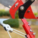 Pemotong Gunting Dahan Tarik Pisau SK5 Taliga Tali Multifungsi Alat Potong Dahan Pohon Gergaji Graji Kopi Cengkeh Untuk Pohon Tree Pruner Multifungsi Alat Tamanan Anti Karat Peralatan Kebun Ranting Pruning Pruner Scissors With Rope 1.5 Meter