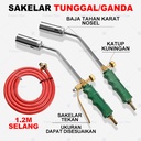 Alat Bakar Heating Torch Gas Dengan 1.2m Selang LPG Multipro Blander Blow Gas Flamethrower Welding Torch With Valve Soldering Torch Hose For Propane Cylinder, Propane Torch