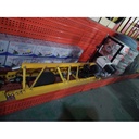 Mesin Perata Jalan Cor Beton Truss Screed Gasoline 4.5Meter Semen Concrete Vibrator Machine Honda