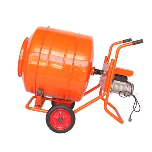 Mixer Molen Dorong Mesin Pengaduk Semen Concrete Portable 350 Liter 2.8KW 1 Phase 220V
