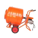 Mixer Molen Dorong Mesin Pengaduk Semen Concrete Portable 350 Liter 2.8KW 1 Phase 220V