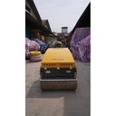 Baby Roller Mesin Dorong Mini 2 Ton Double 1/2 Drum Vibro Pemadat Perata Aspal Tandem YDL- S1000