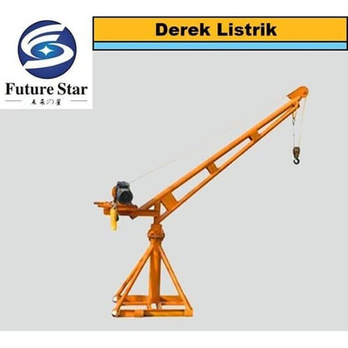 Derek Listrik Pengangkat Mini Truck Engine Shop Crane 1 Ton 0.5 Ton Alat Dongkrak Angkat Mesin Mobil 500kg 1000kg Motor 12V/24V