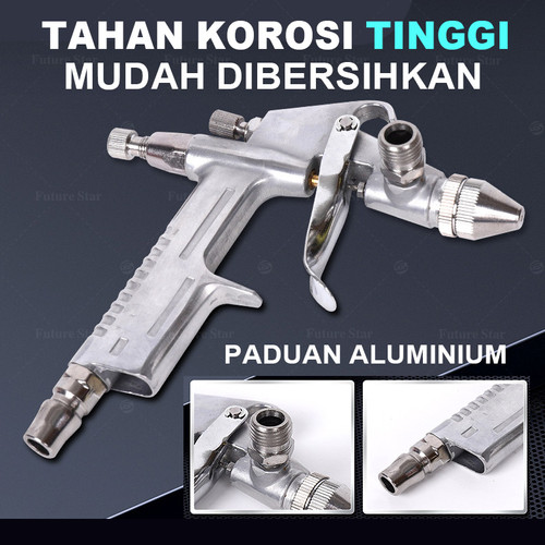 Pistol Semprot Mobil K3 150ML 0.5Mm Nosel Dinding Semprotan Sikat Udara Spray Gun Alat Semprot Portabel Gravitasi Cat Tabung Atas Mini Airbrush Air Brush Paint Alloy Painting Sprayer Tool for Cars & House DIY Painting
