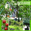 Pemotong Gunting Dahan Tarik Pisau Taliga Tali Multifungsi Alat Potong Dahan Pohon Gergaji Graji Kopi Cengkeh Untuk Pohon Tree Pruner Multifungsi Alat Tamanan Anti Karat Peralatan Kebun Ranting Pruning Pruner Scissors With Rope 1.5 Meter SK5