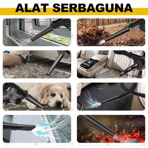 Mesin Blower Baterai 998V 2 IN 1 Meniup / Menghisap Blower Keong Tangan Baterai Cordless Alat Peniup Angin Kencang Pengering Grooming Pengering Bulu Anjing Kucing Handheld Leaf Cleaner Clearing Dust & Small Trash, Car, Computer Host, Lawn Care, Gravel for