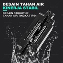 Engsel Tanam Pintu Rumah Holder Invisible Hinges Adjustable Door Invisiblle Hidden Butt Hinge 180-Degree Swing Double Glazed Swing Air TIght Door Tersembunyi 3D Dengan Aksesori Pemasangan