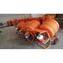 Mixer Molen Dorong Mesin Pengaduk Semen Concrete Portable 350 Liter 2.8KW 1 Phase 220V