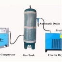 Mesin Kompresor Pengering Angin Air Dryer Compressor Udara 20 HP 20 A 0.33KW