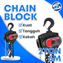 Chain Block 2 Ton 6 Meter Takel Katrol Kerekan 2 Ton 6 Meter ENDELI