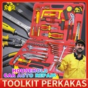 Toolkit Perkakas Pertukangan Rumah Household Auto Repair Box Tool Set