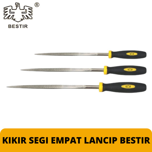 Alat Kikir Segi Empat Lancip / Kikir Persegi Lancip BESTIR