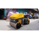 Mesin Baby Roller Double Drum 2 Ton Pemadat Aspal