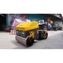 Mesin Baby Roller Double Drum 2,5 Ton Pemadat Aspal