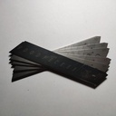 10Pcs Isi Cutter Ukuran 0.5*18*100mm Refill Cutter Murah Tajam