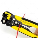 Tang Potong Kupas Kabel Wire Stripper 3in1 0.2-6.0㎡ 8" Inch Self-Adjusting Heavy Duty Adjustable Automatic 10-24 AWG Standard Wire Cutter For Electrical Cable Cutting Stripping Crimping Tool Metal Alat Perkakas Multifungsi