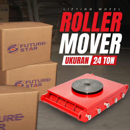 Roda Pemindah Barang 6-24 Ton Machinery Roller Mover Carrier Tank Trolley  Hand Handling Cargo Trolley  Heavy Duty Machine 360° Degree Rotation Cap Industrial Moving Equipment For Workshops Warehouses