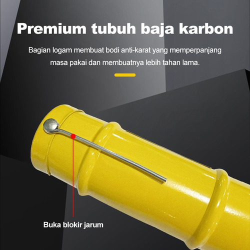 Tembakan Lem Silikon Silicone Sealant 9" Gun Silicone Sealant