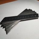 10Pcs Isi Cutter Ukuran 0.5*18*100mm Refill Cutter Murah Tajam