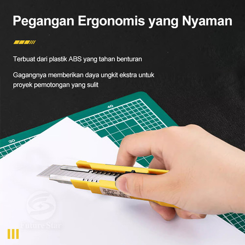 Cutter Besar Murah 18mm Jaminan Berkualitas Merek BESTIR 03567
