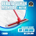 ALAT PERATA SEMEN 1 METER / TROWEL SEMEN MANUAL STAINLESS STEEL