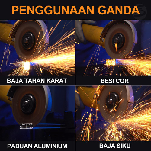 MATA GERINDA POTONG BESI UKURAN 7 INCH / BATU GURINDA POTONG