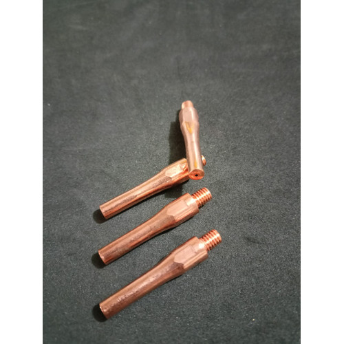 Contact Tip Kontak Tip M6x45x1.0mm Sparepart Las CO Full Tembaga