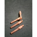 Contact Tip Kontak Tip M6x45x1.0mm Sparepart Las CO Full Tembaga