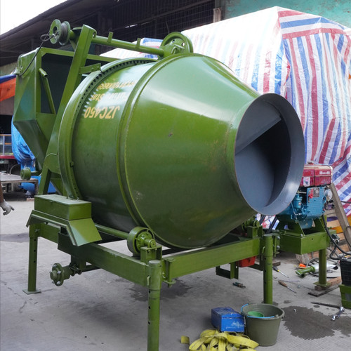 MESIN PENGADUK SEMEN DIESEL 450L / Molen Concrete Mixer Diesel