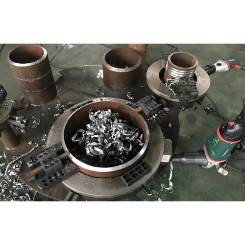 GPD-219 Externally Mounted Pneumatic Pipe Cutting and Beveling Machine