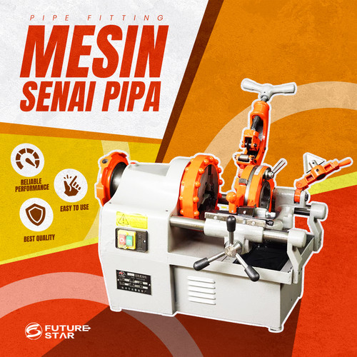 MESIN SENAI PIPA / MESIN PEMBUAT DRAT PIPA 2"-4"INCH