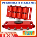 RODA PEMINDAH BARANG MACHINERY MOVER ROLLER ROLL TANK 12 TON