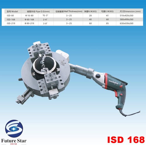 Mesin beveling machine pipa ISD 168