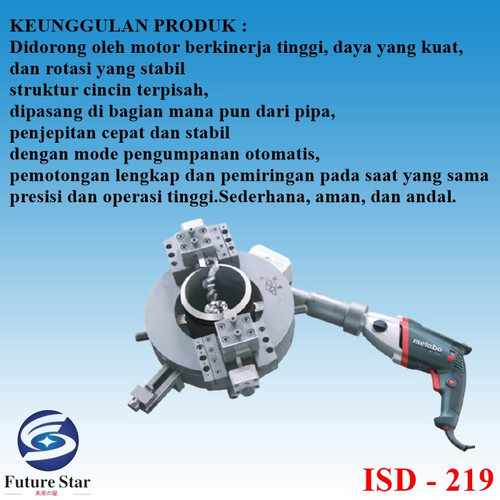 MESIN BEVELING PIPA ZHENGTE ISD 219