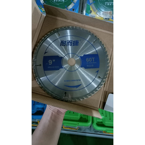 Mata Gerinda Gergaji Potong Kayu 7" x 60T dan 9'' x 60T