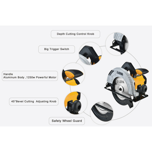 MESIN POTONG KERAMIK LISTRIK / MARBLE CUTTER LEIYA 185mm