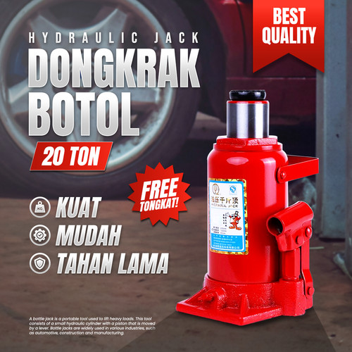 HYDRAULIC JACK/ DONGKRAK BOTOL 20 TON