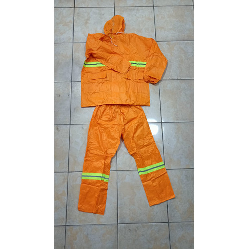 RAIN COAT JAS HUJAN SETELAN HIGH QUALITY WITH REFLECTOR LINE