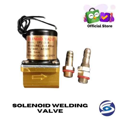 Solenoid Welding Valve / Katup Solenoid Las Argon 24V & 36V