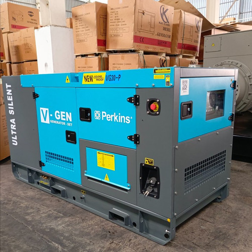 Genset 15 KVA Perkins Ultra Silent - Genset Perkins Diesel Solar