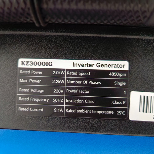Genset Inverter Bensin Katzumi 2200 WATT - Tipe KZ3000IG - Genset Rumah Genset Camping Genset Mobil Listrik