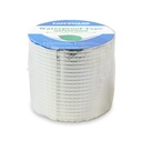 Lakban Aluminium Foil Butyl 0.8mm 10 cm x 5 m Tape Waterproof Taff