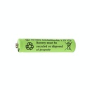 Satuan Rechargeable Battery AAA 600mAh Baterai Isi Ulang Cas Ni-MH