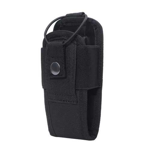 CTG Tas Pinggang HT Sarung Baofeng Icom WLN Kancing Karet Kantong Case